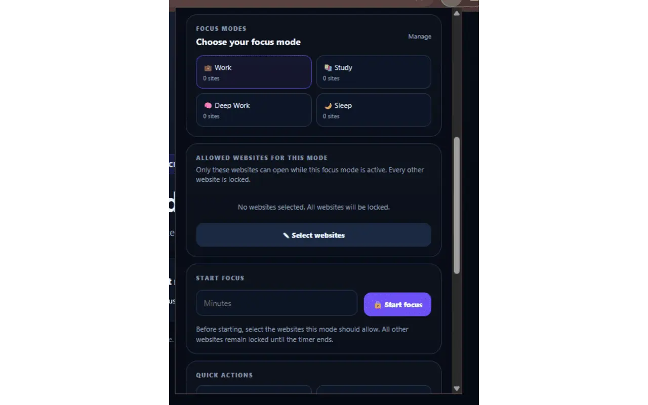 Screenshot 3 of Do Not Distracted — Focus OS