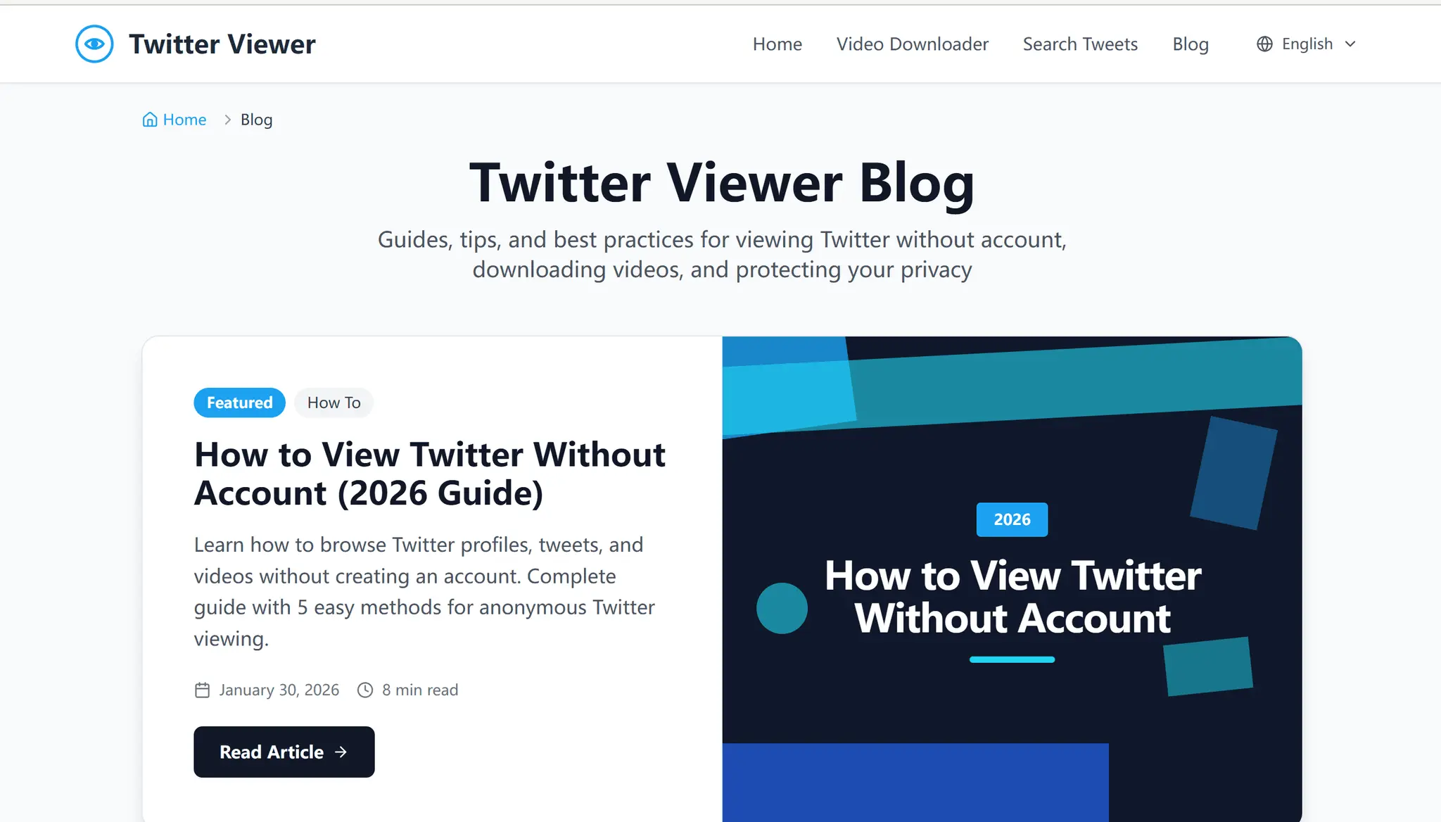 Screenshot 2 of twitterwebviewer