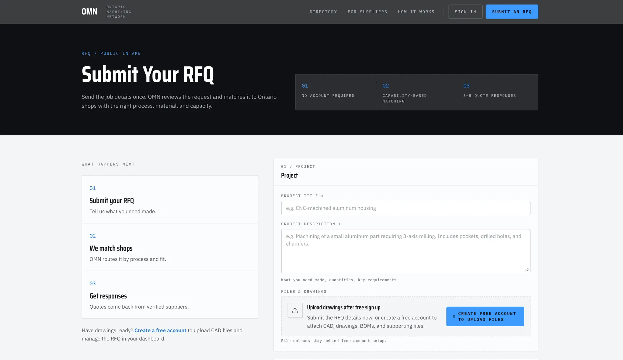 Screenshot 4 of Ontario Machining Network