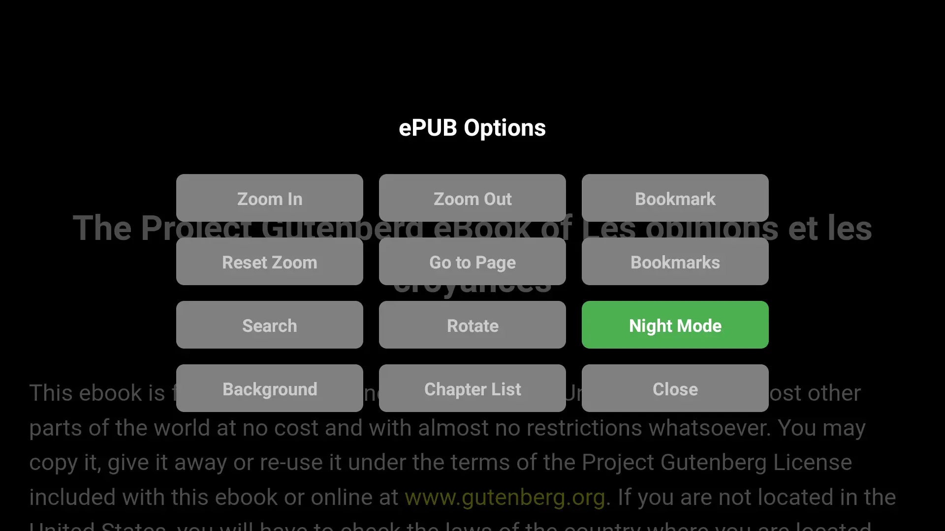 Screenshot 3 of TV ePUB Viewer