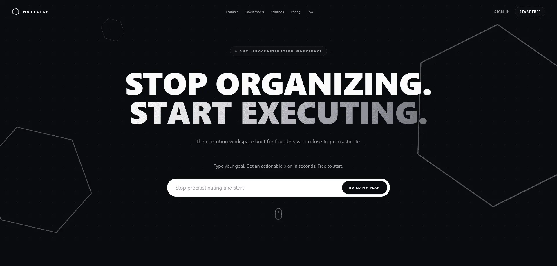 Screenshot 1 of Nullstep