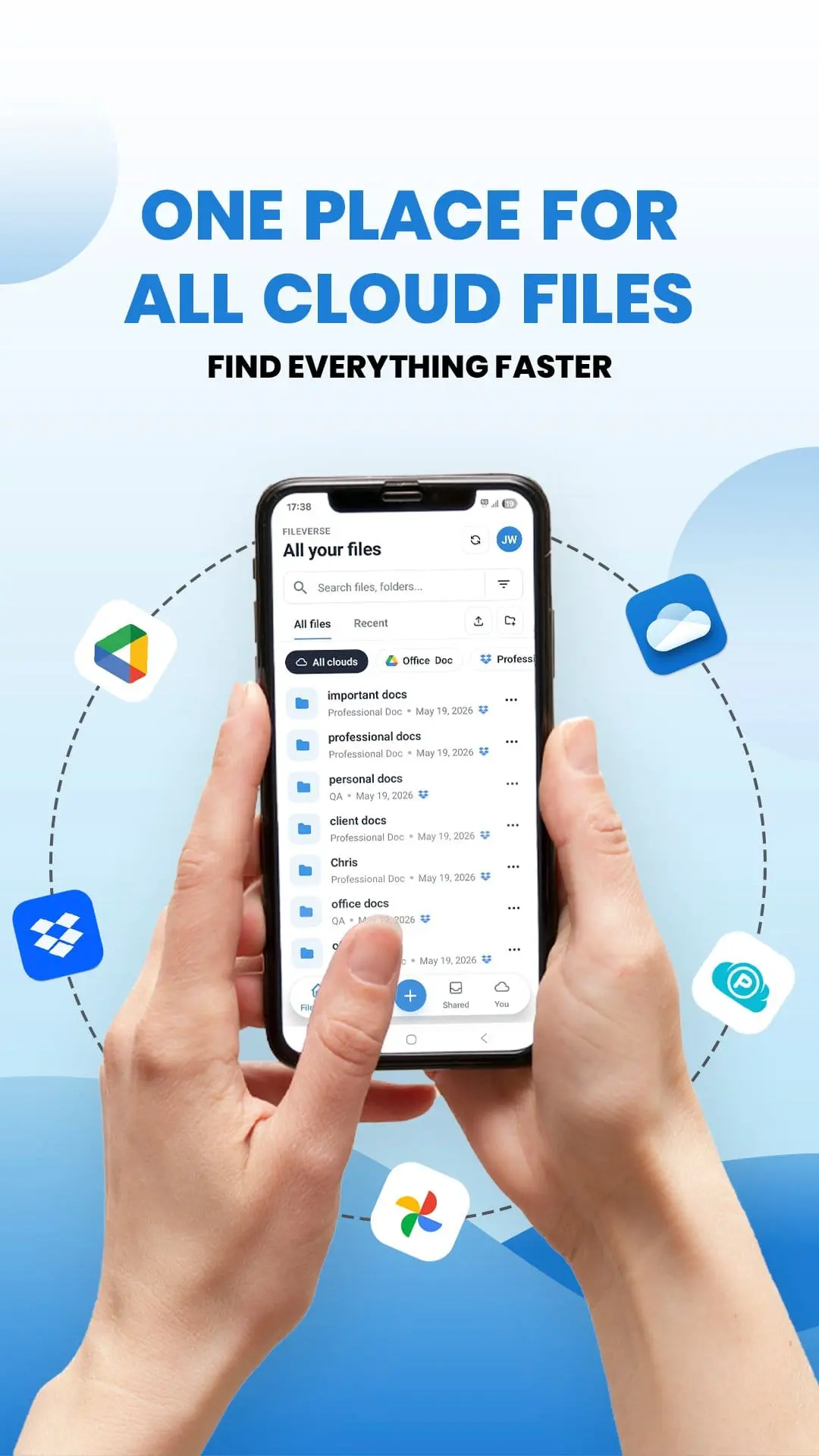 Screenshot 1 of All Cloud Hub Android Application
