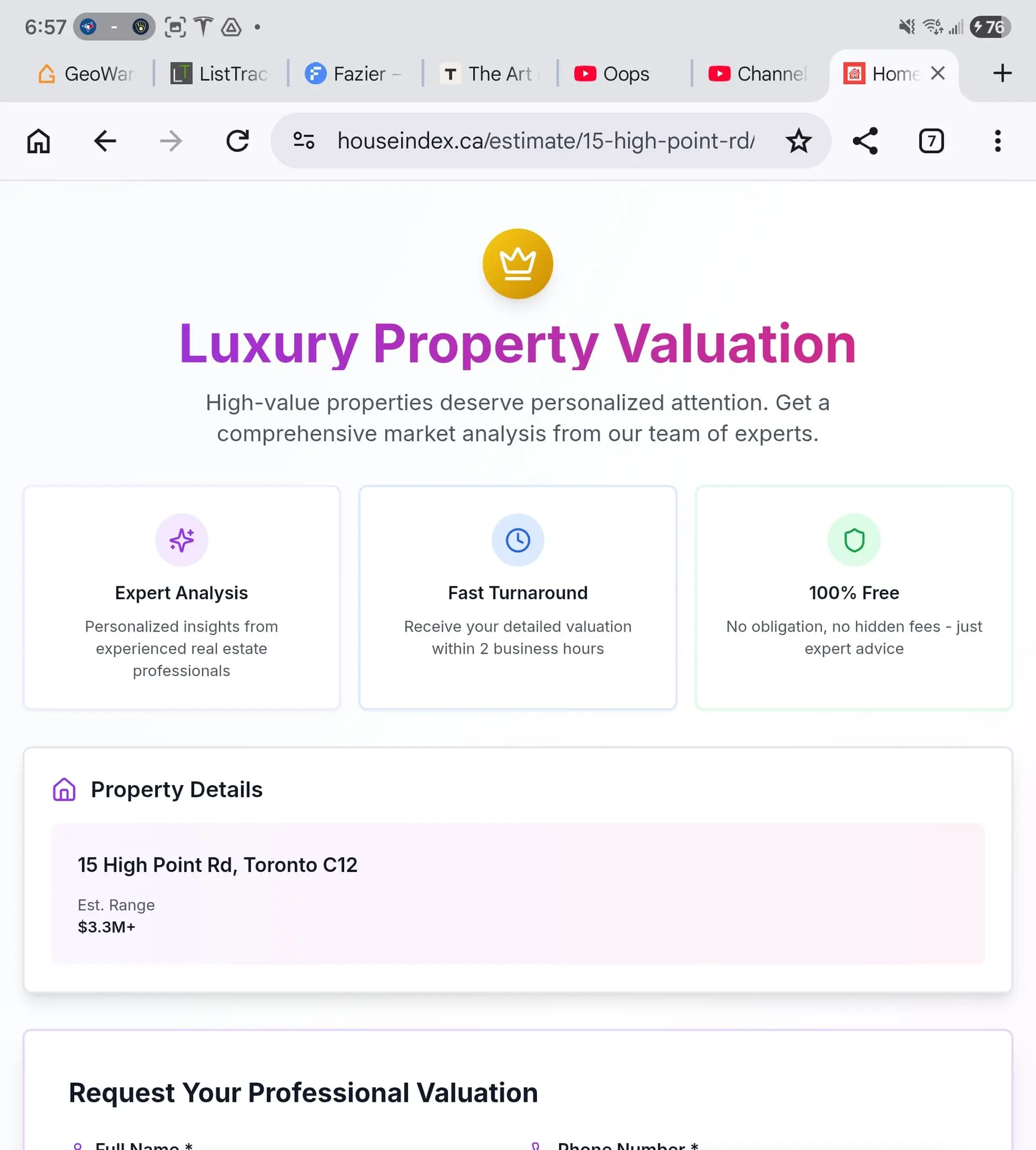 Screenshot 5 of HouseIndex.ca