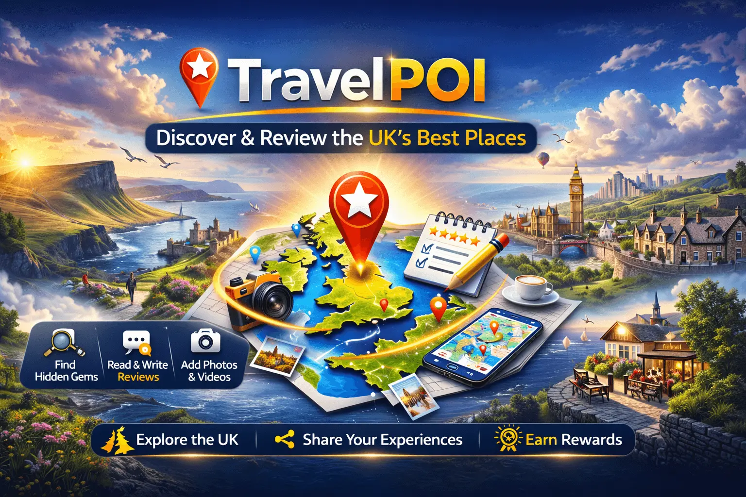 Screenshot 1 of TravelPOI