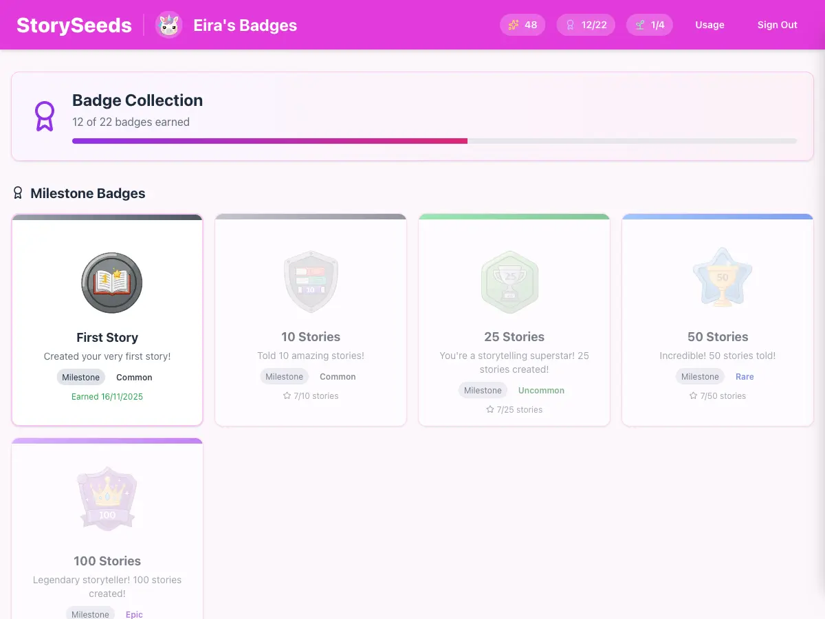 Screenshot 5 of StorySeeds