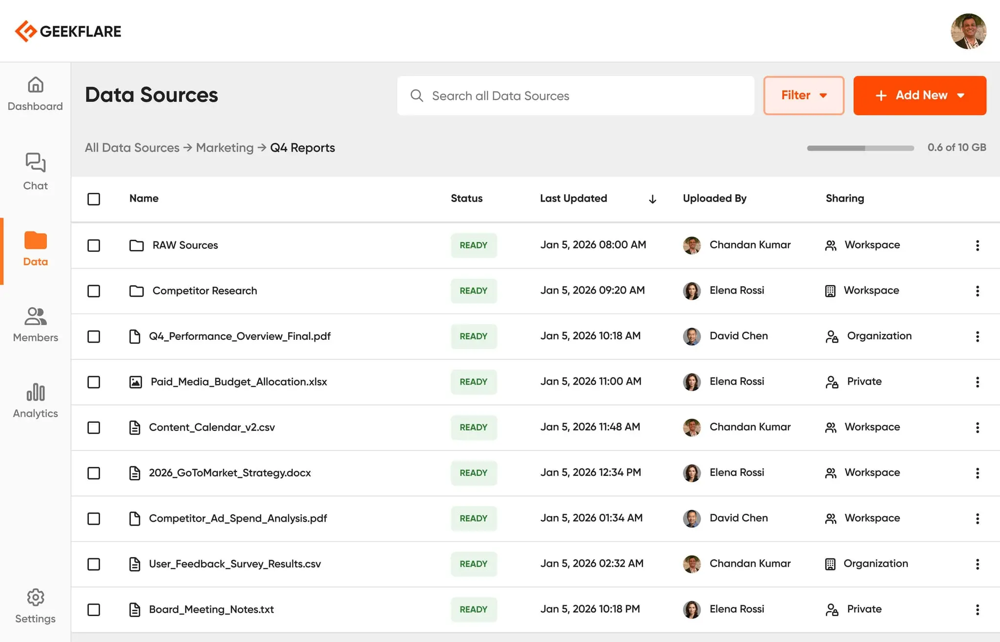 Screenshot 3 of Geekflare Chat