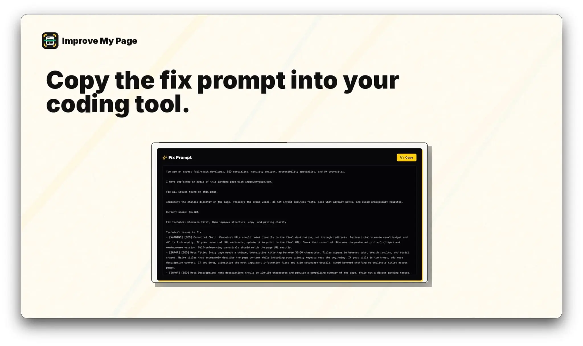 Screenshot 2 of Improve My Page