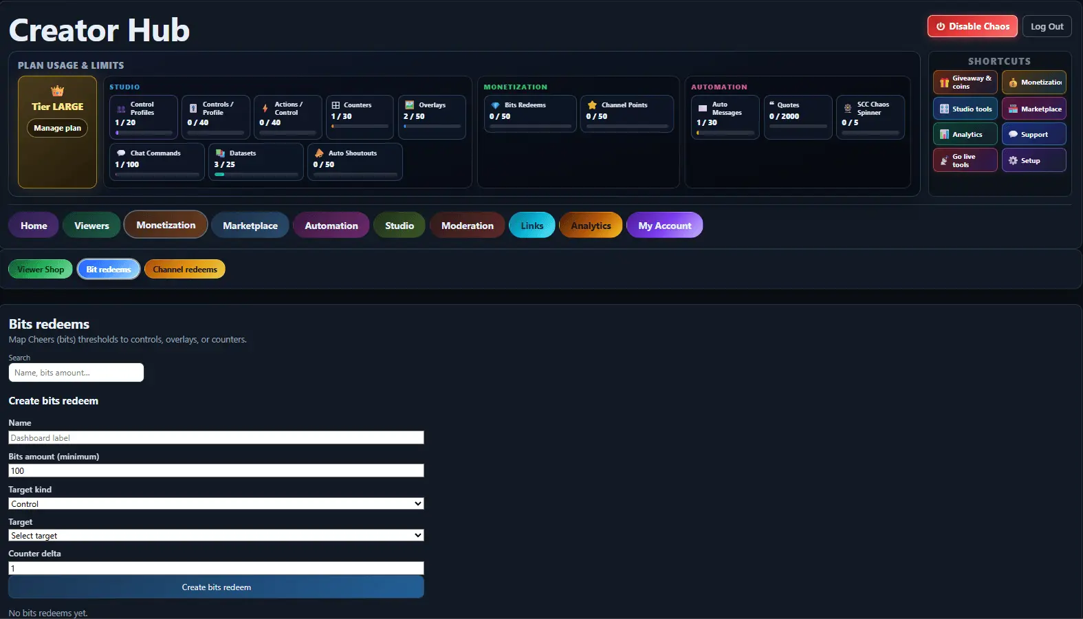 Screenshot 6 of Stream Chaos Controls