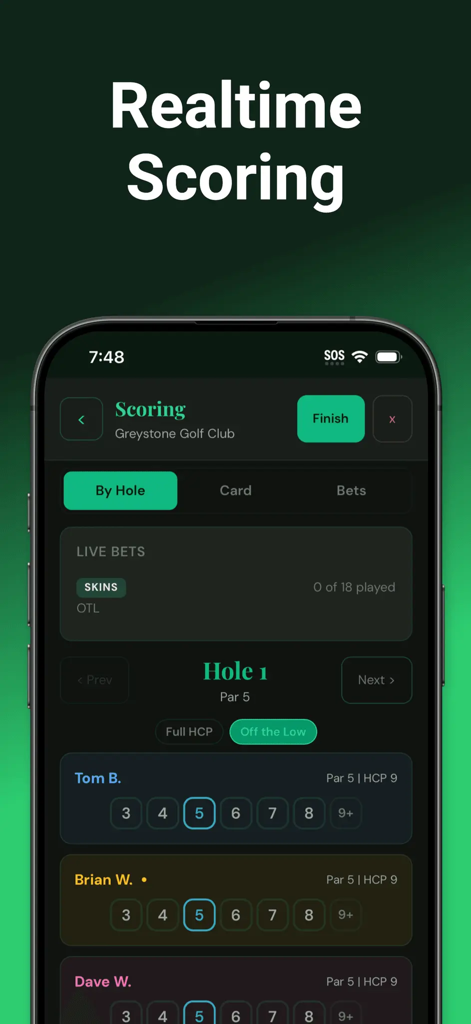 Screenshot 2 of Settle Up Golf