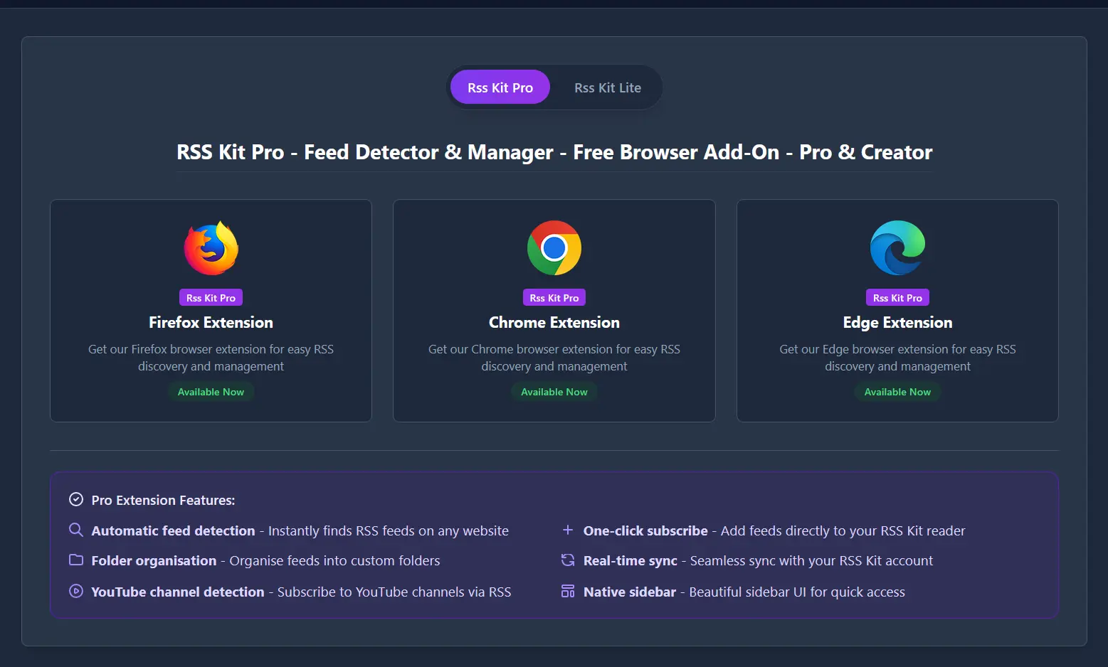Screenshot 3 of RSS Kit