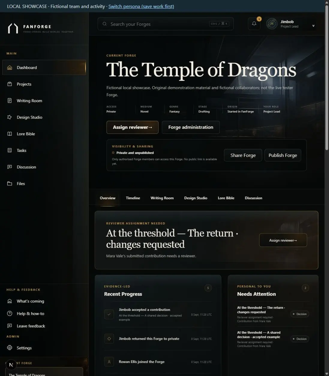 Screenshot 1 of FanForge