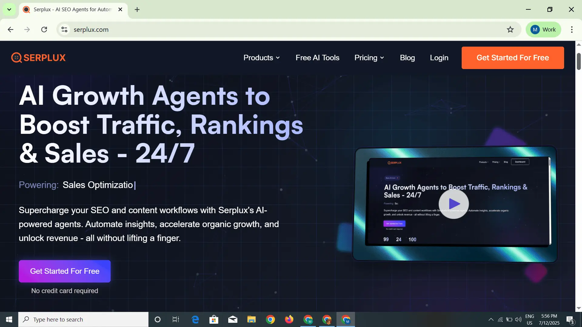 Screenshot 1 of SERPLUX