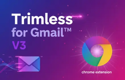 Screenshot 2 of Trimless for Gmail V3