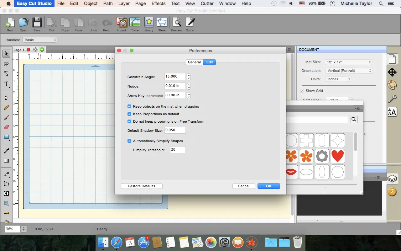 Screenshot 1 of Easy Cut Studio - vinyl cutting software