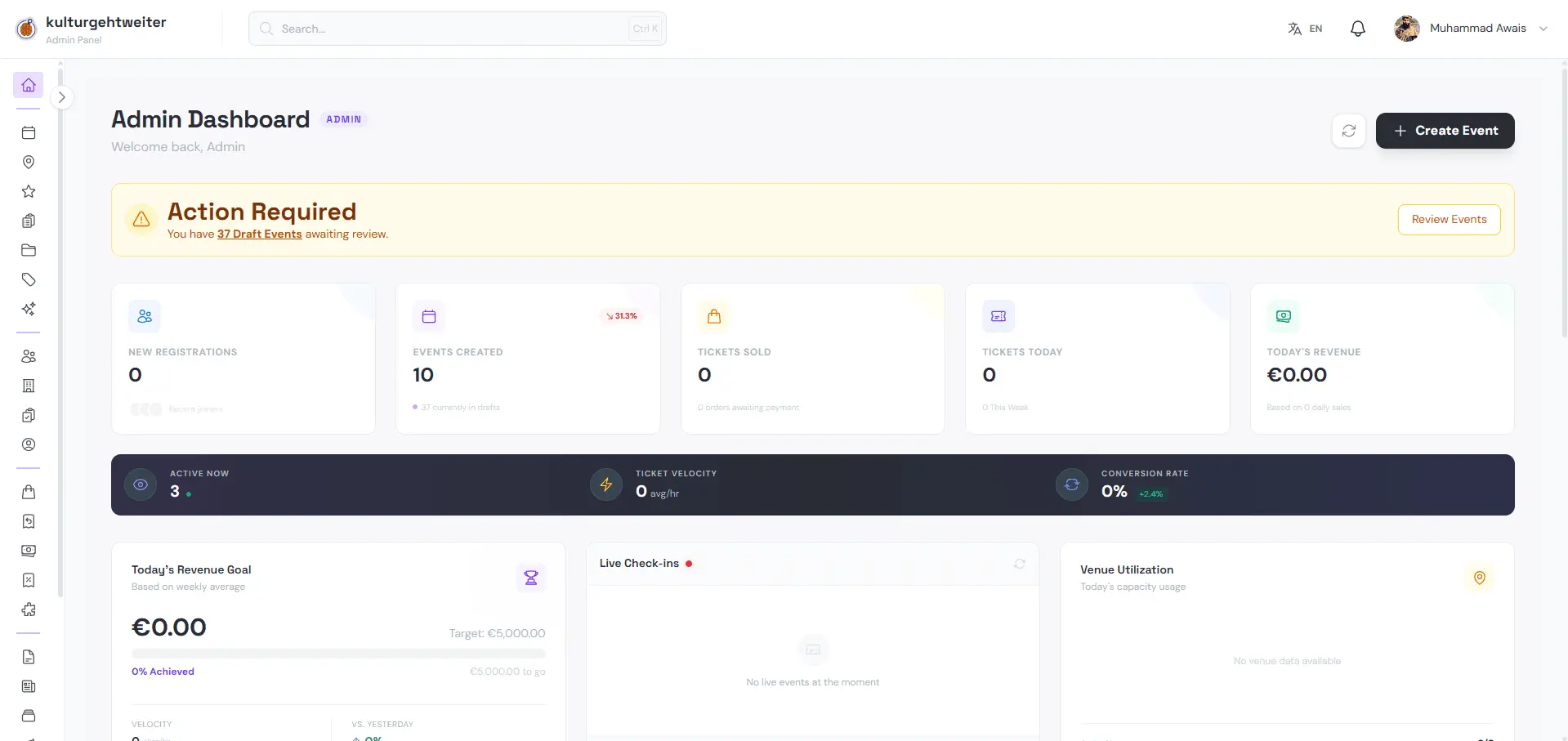 Screenshot 1 of EventMS Pro