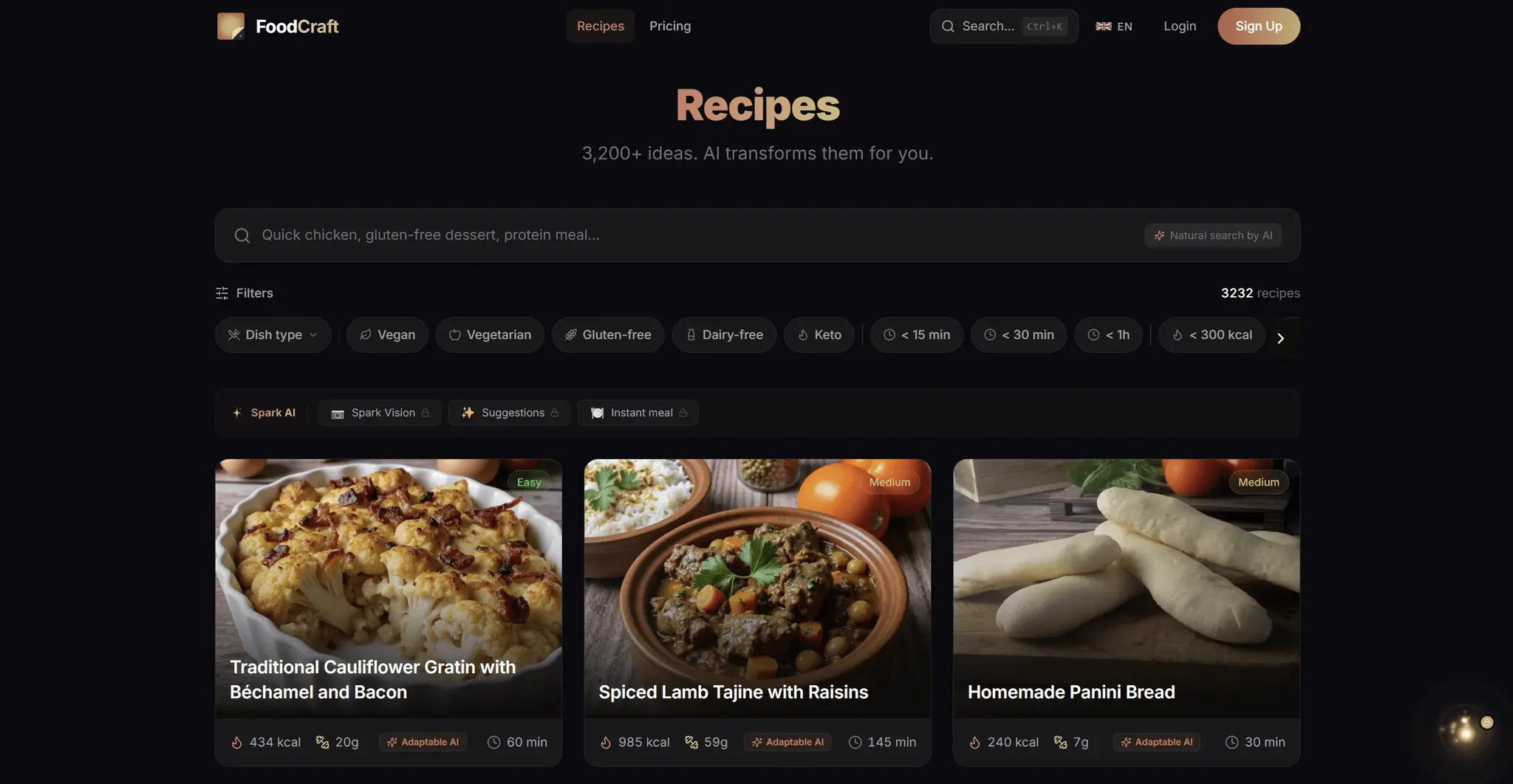 Screenshot 1 of Foodcraft