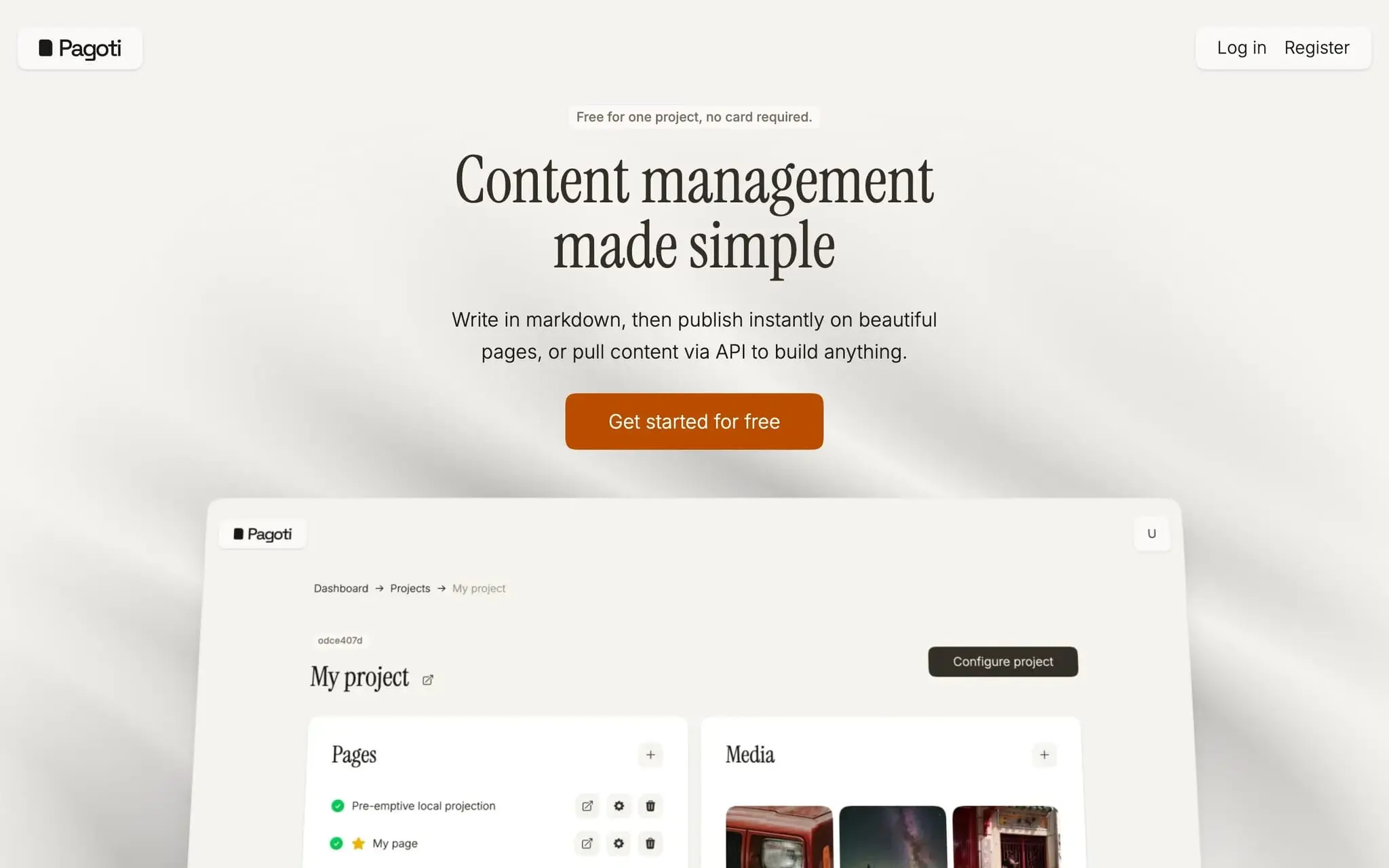 Screenshot 1 of Pagoti