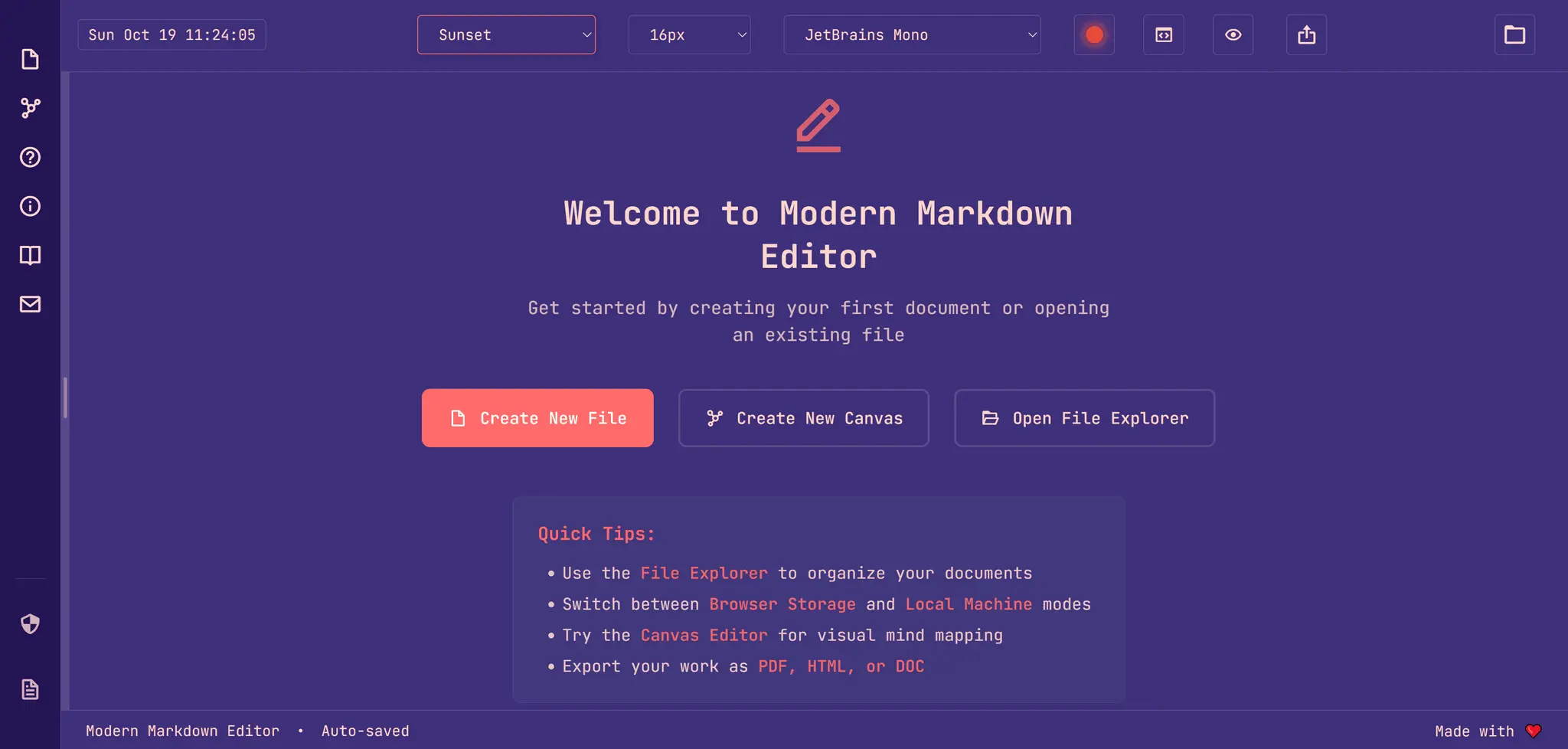 Screenshot 4 of Modern Markdown Editor