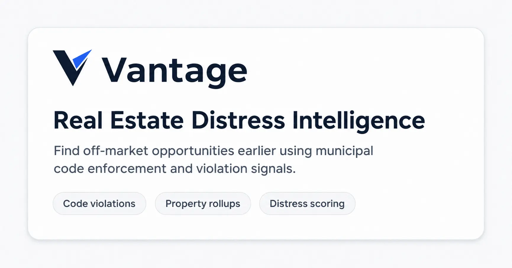 Screenshot 1 of Vantage