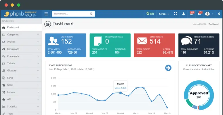 Screenshot 7 of PHPKB