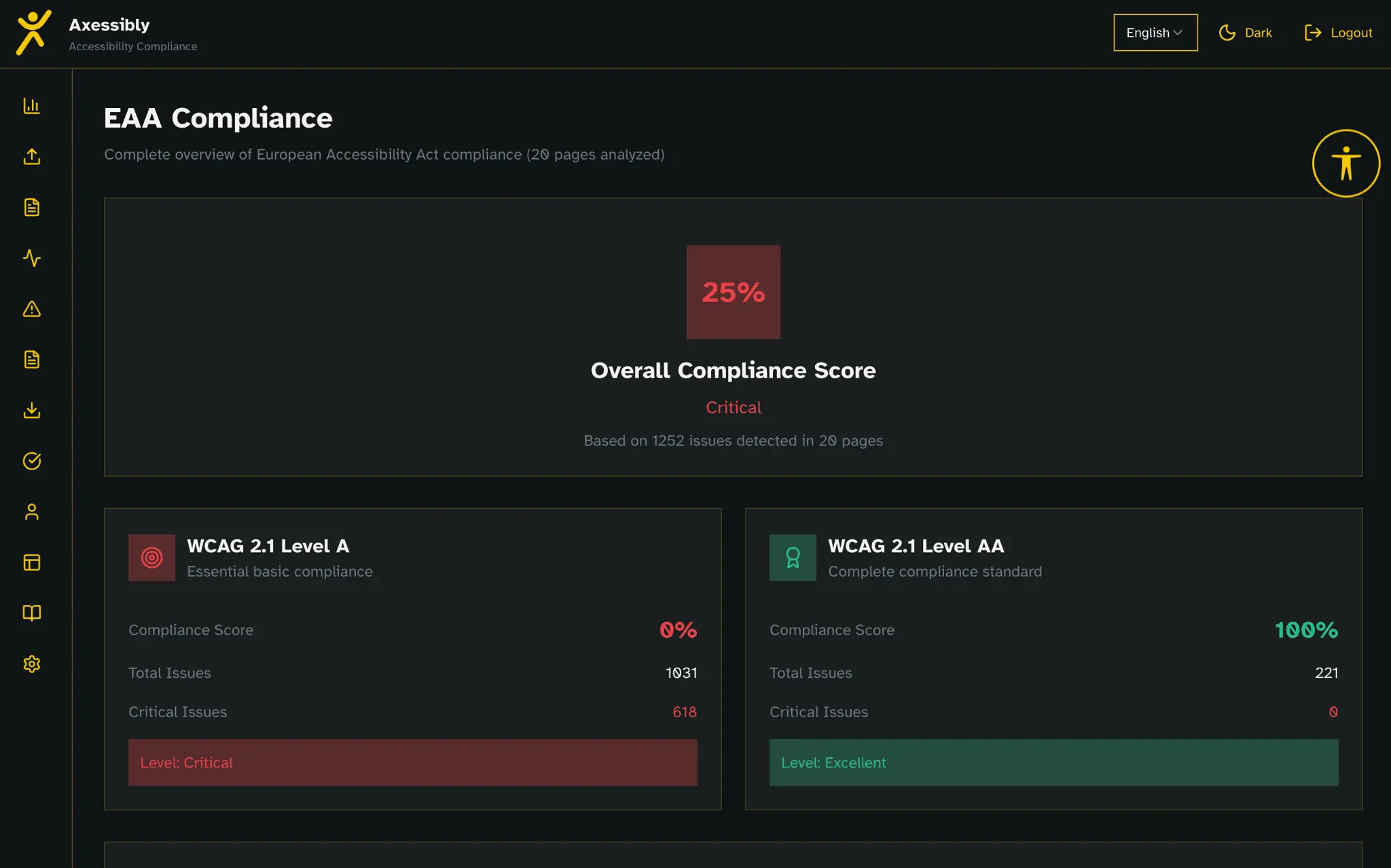 Screenshot 1 of Axessibly