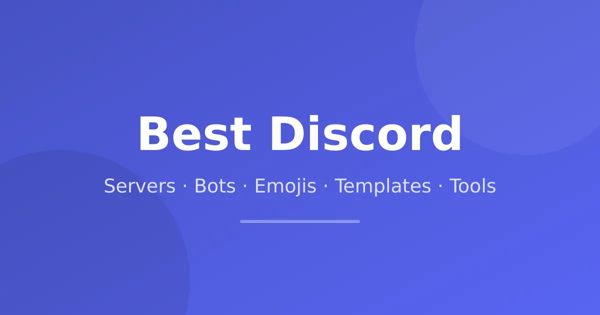 Screenshot 1 of Best Discord