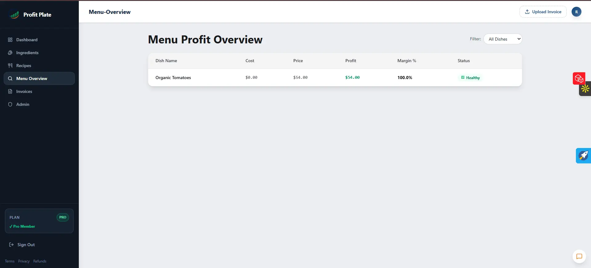 Screenshot 5 of ProfitPlate