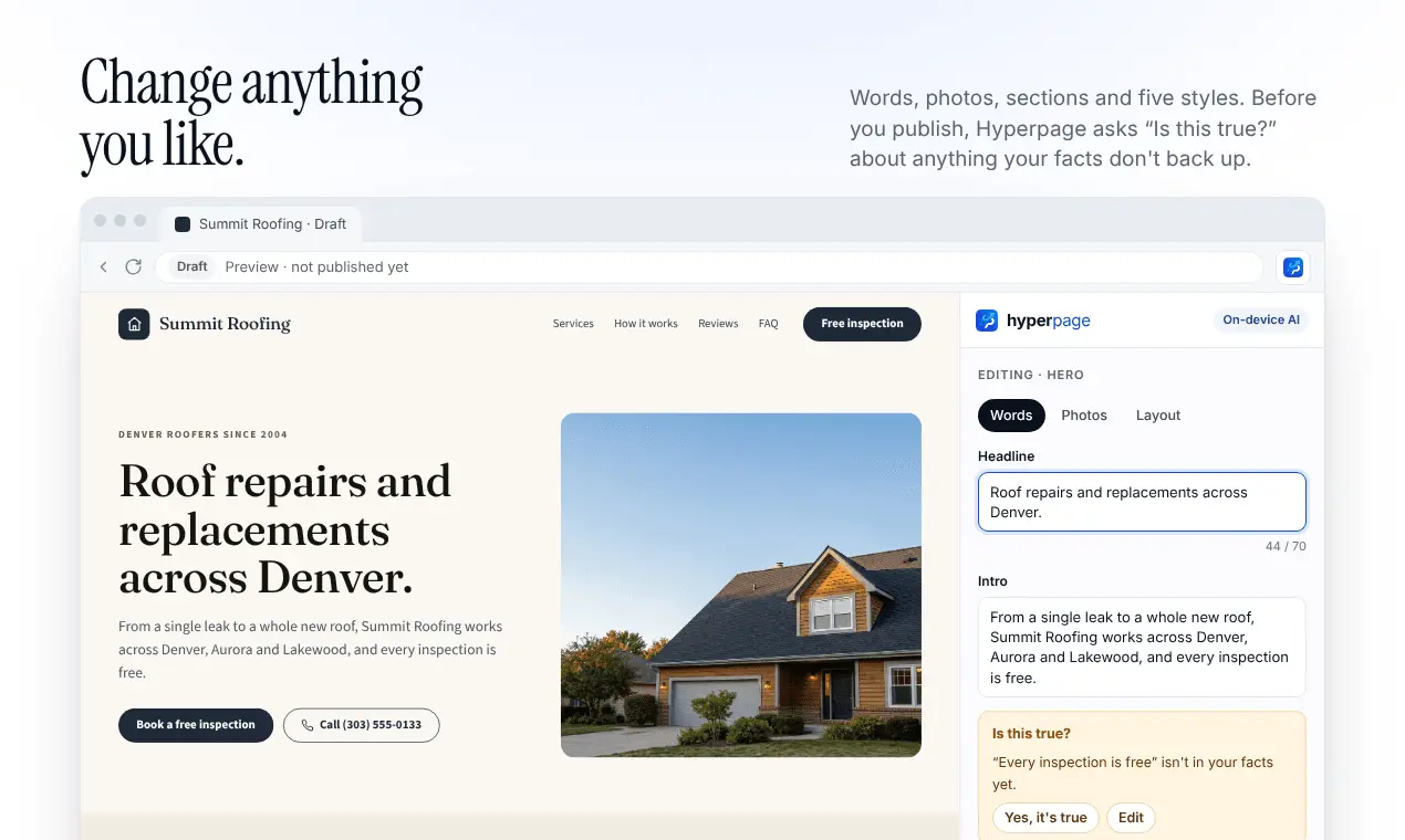 Screenshot 4 of Hyperpage
