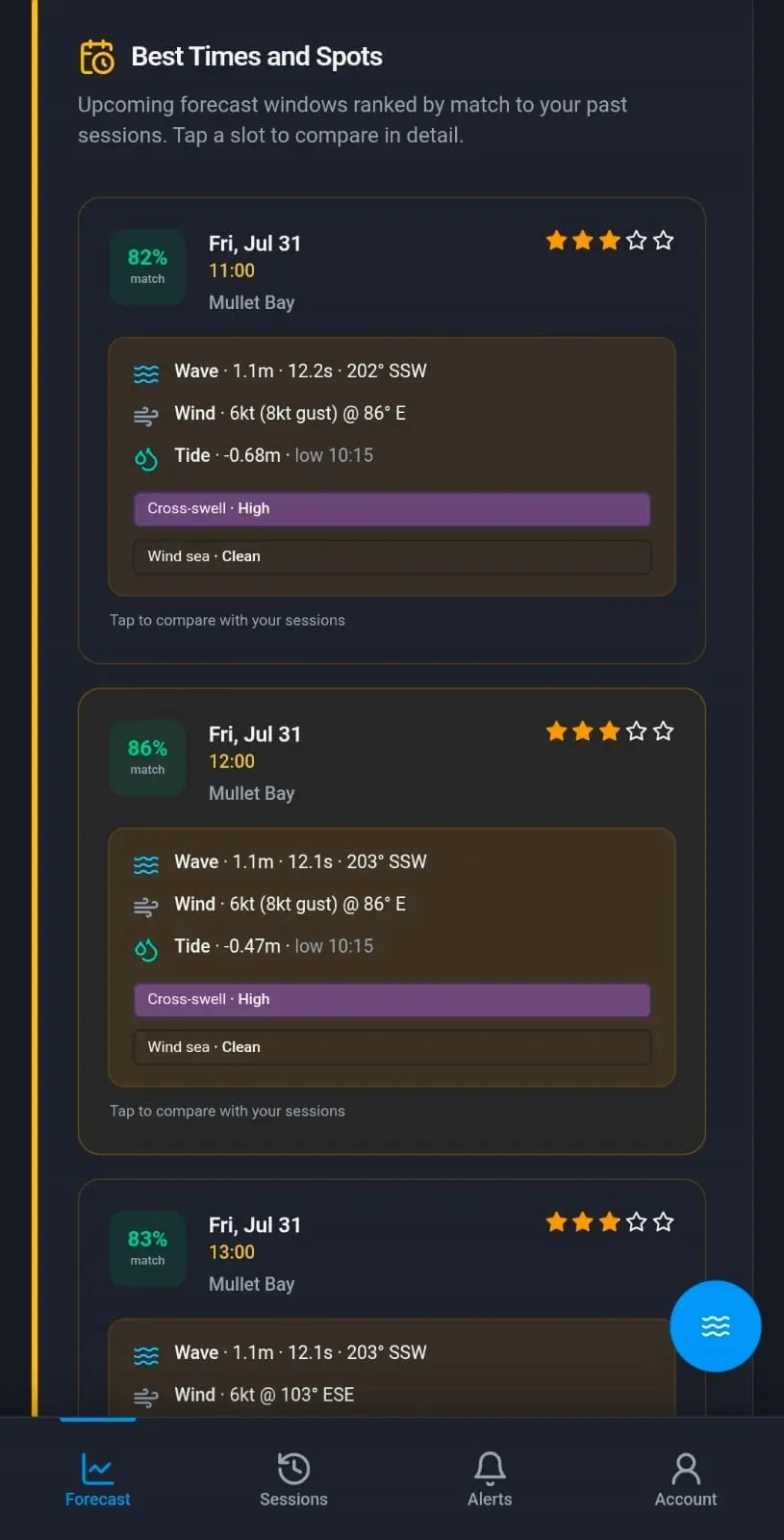 Screenshot 1 of My Surf Oracle