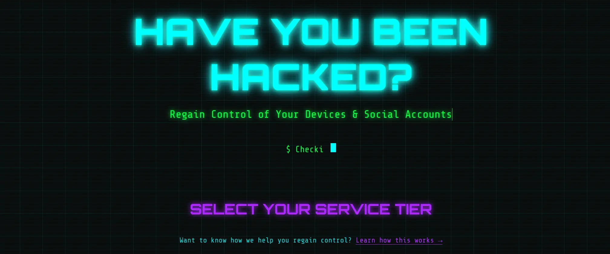 Screenshot 1 of IamHacked