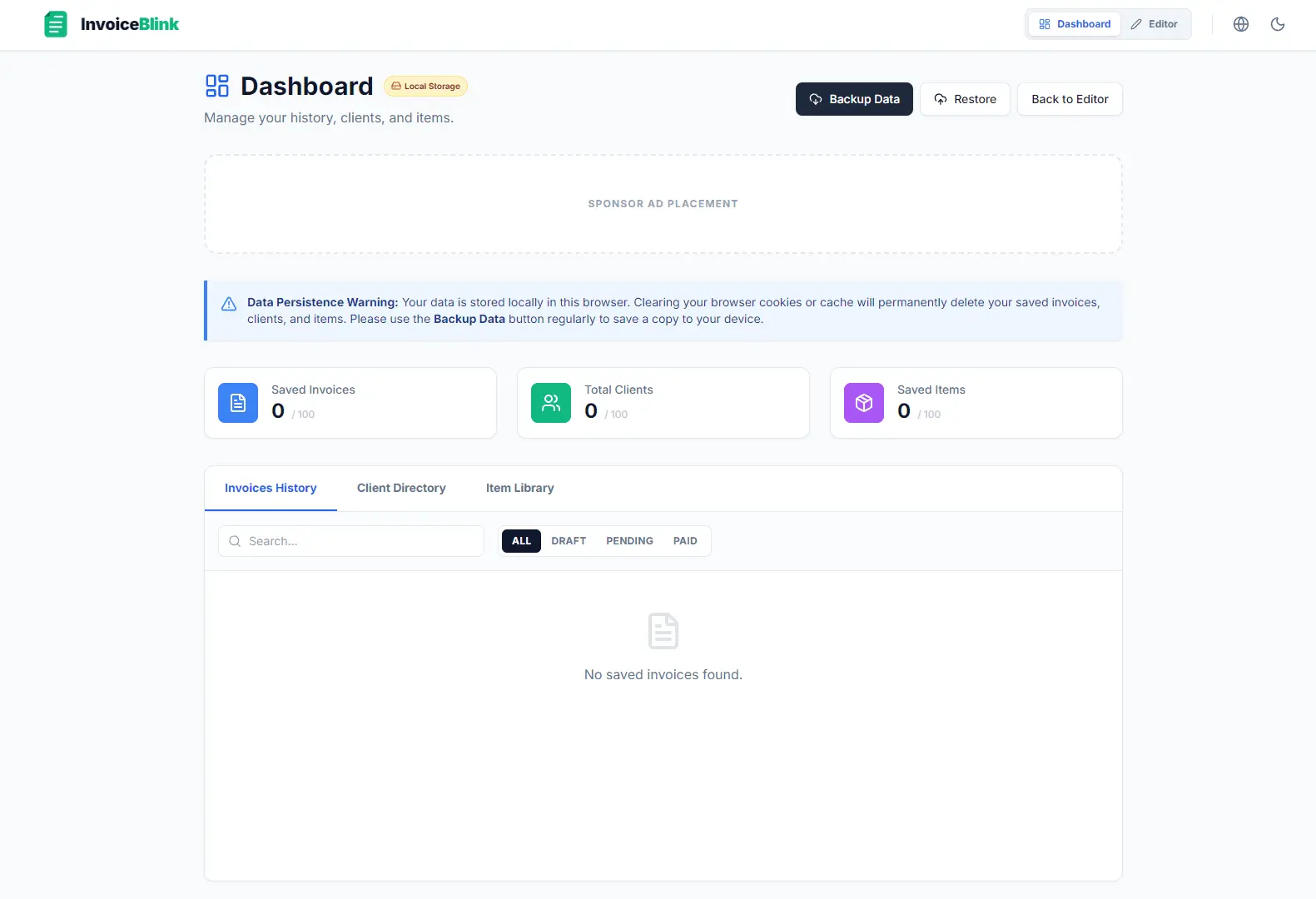 Screenshot 3 of InvoiceBlink