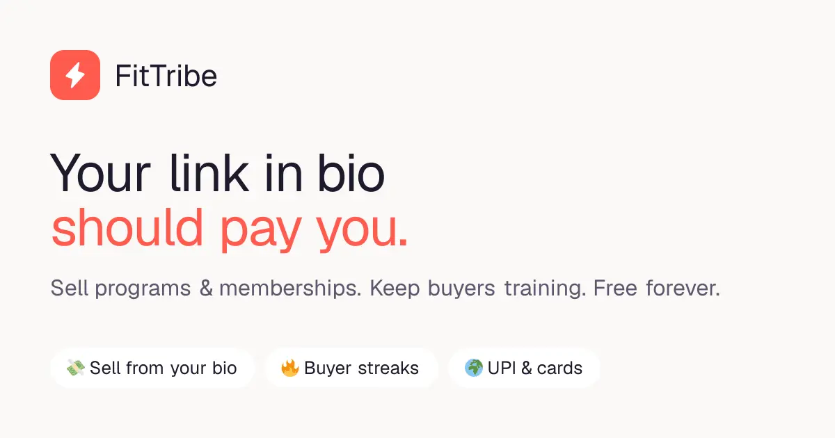 Screenshot 1 of FitTribe