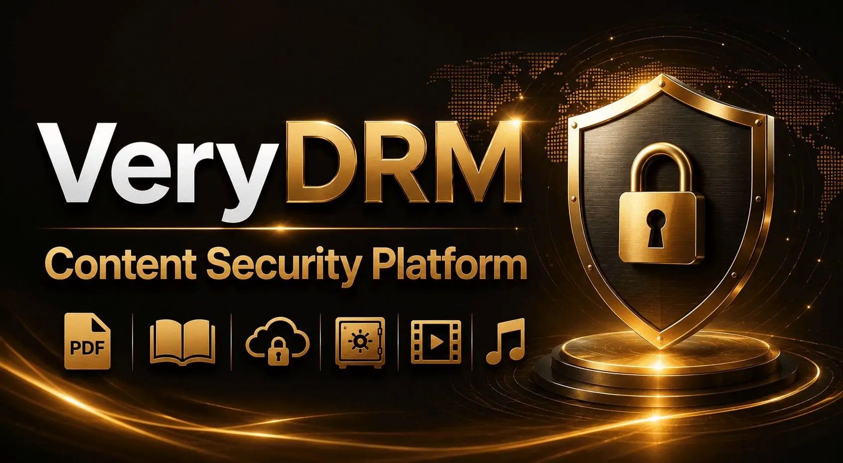 Screenshot 1 of VeryDRM Content Security Platform