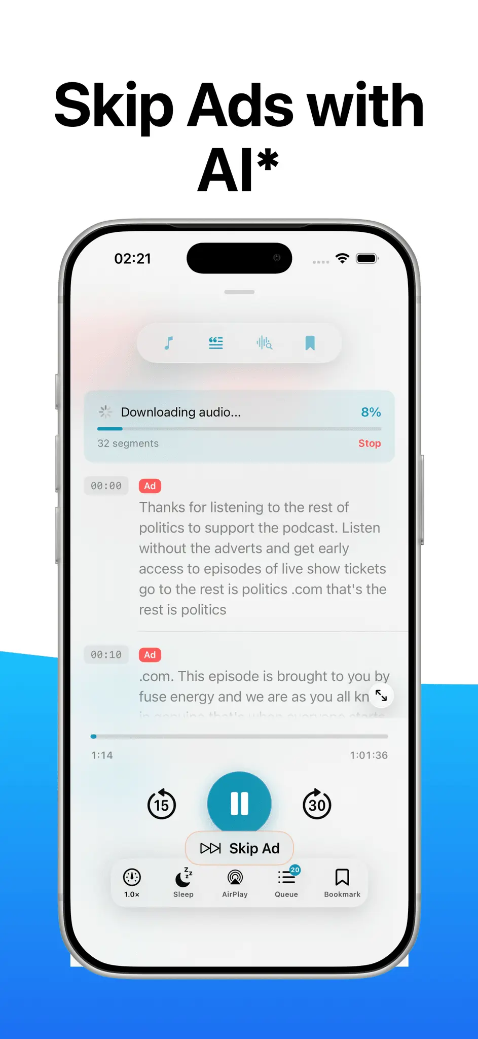 Screenshot 5 of FluidCast - Podcast Player