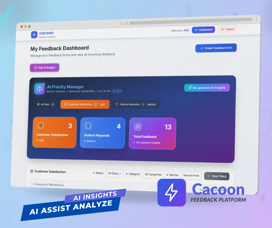 Screenshot 5 of Cacoon Feedback