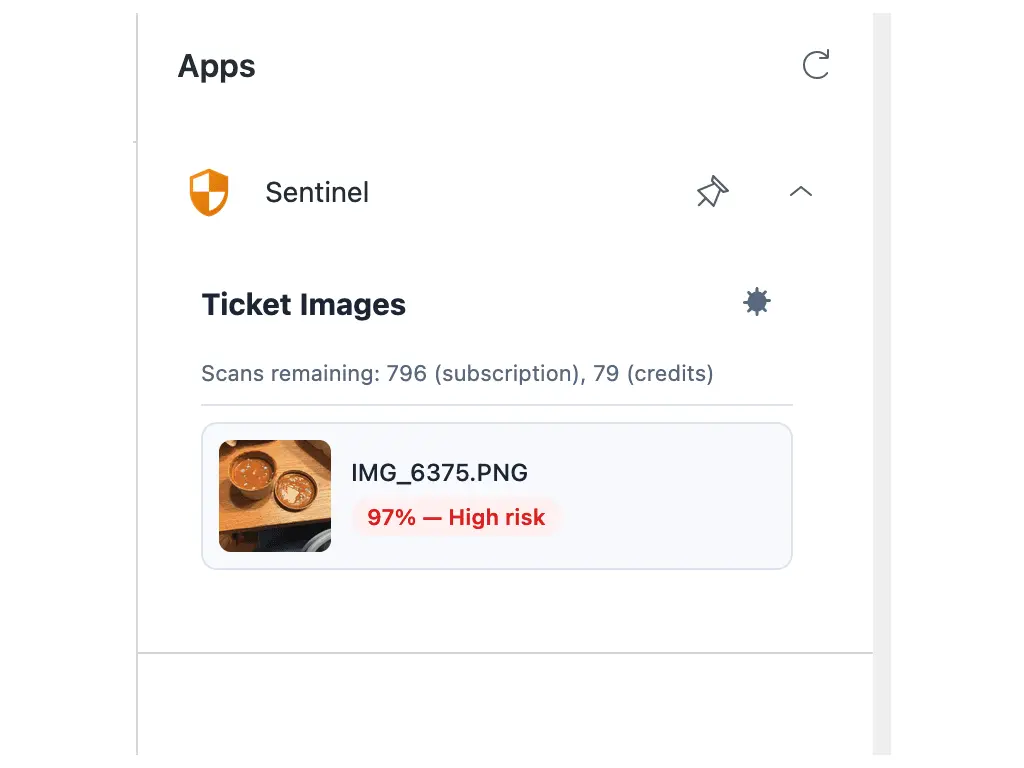 Screenshot 2 of Tarcza Sentinel