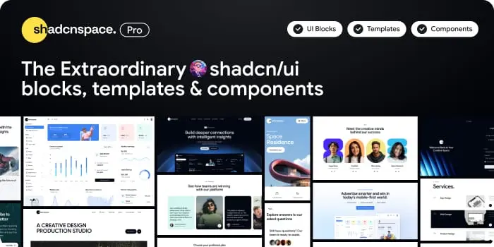 Screenshot 1 of Shadcn Space