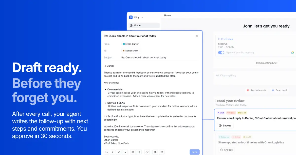Screenshot 1 of Klipy AI