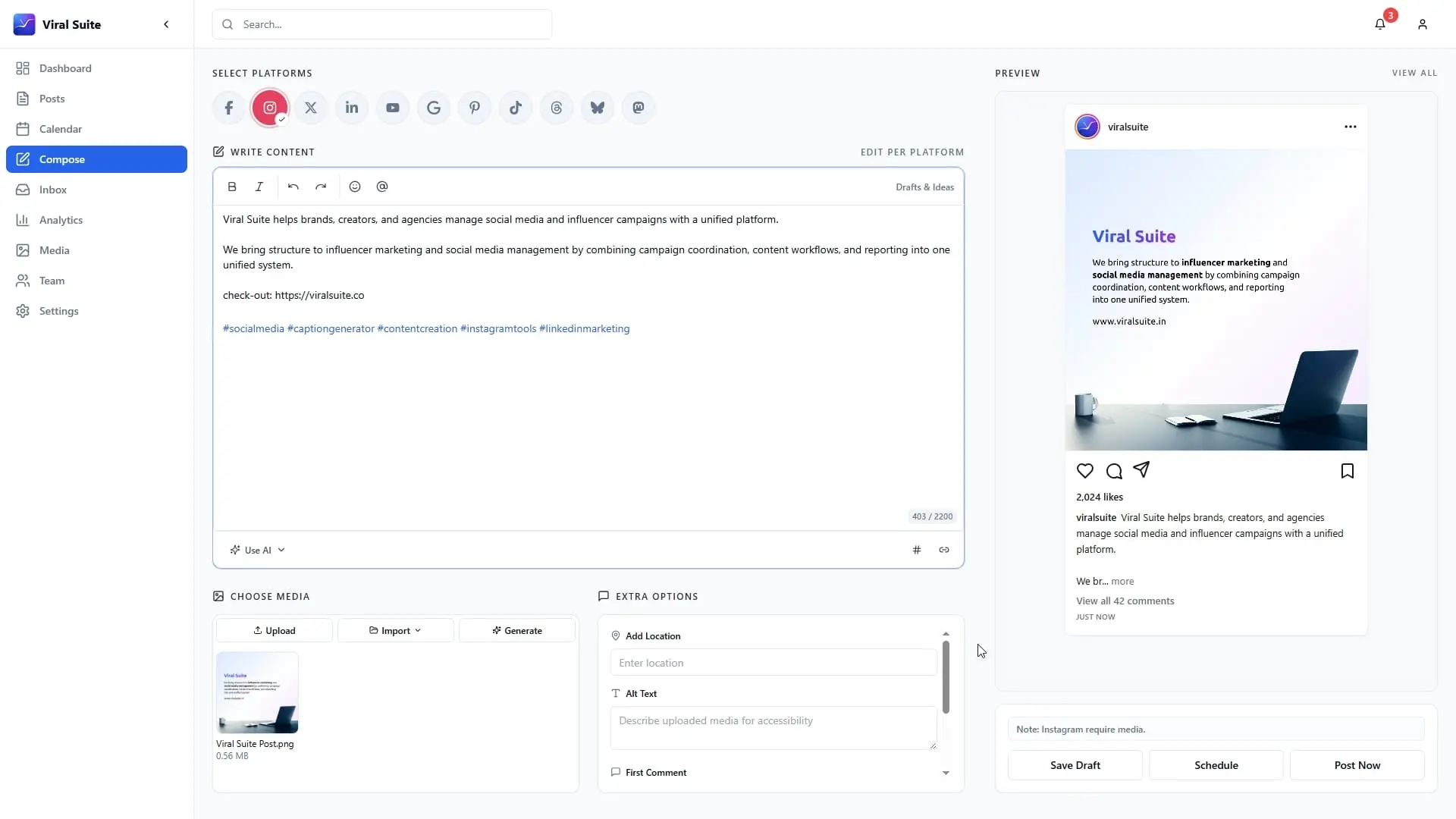 Screenshot 2 of Viral Suite