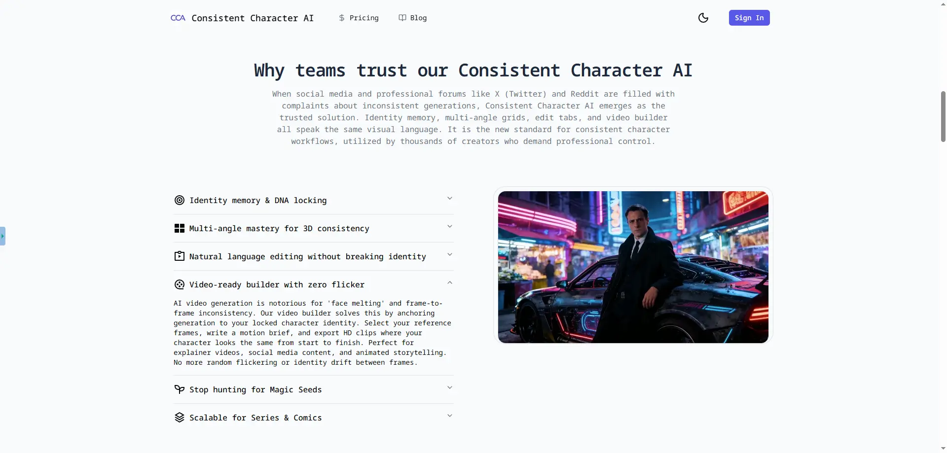 Screenshot 7 of Consistent Character AI