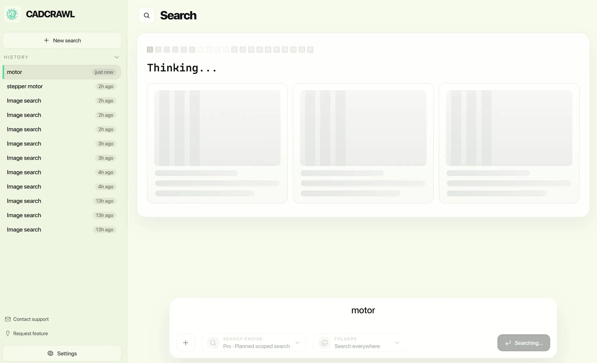 Screenshot 1 of CADCrawl