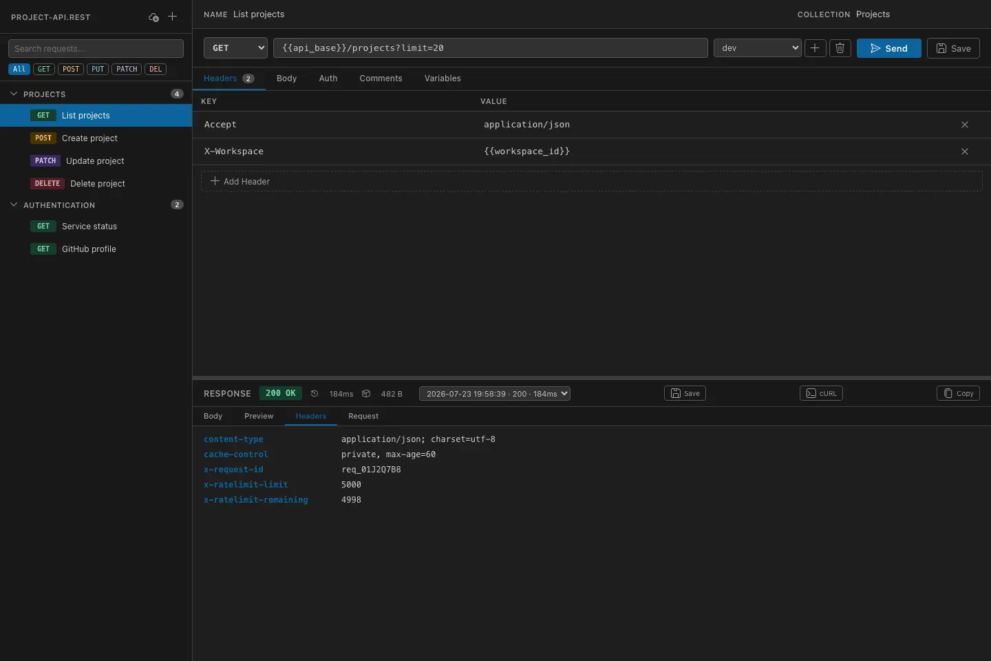 Screenshot 6 of Visual REST Client