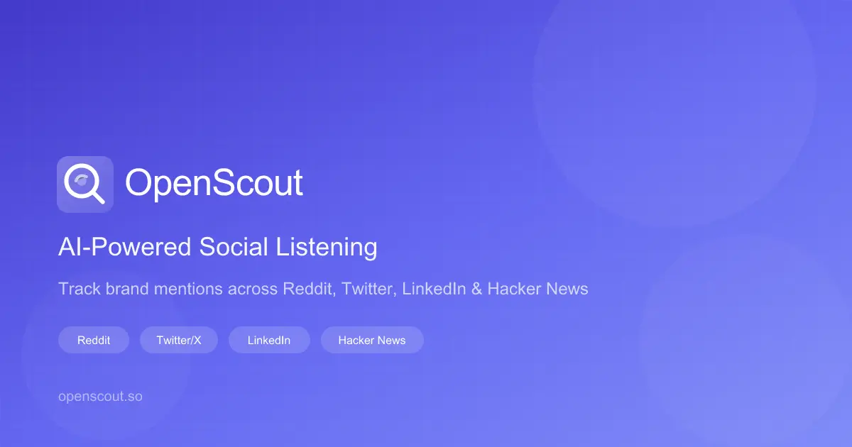 Screenshot 1 of OpenScout