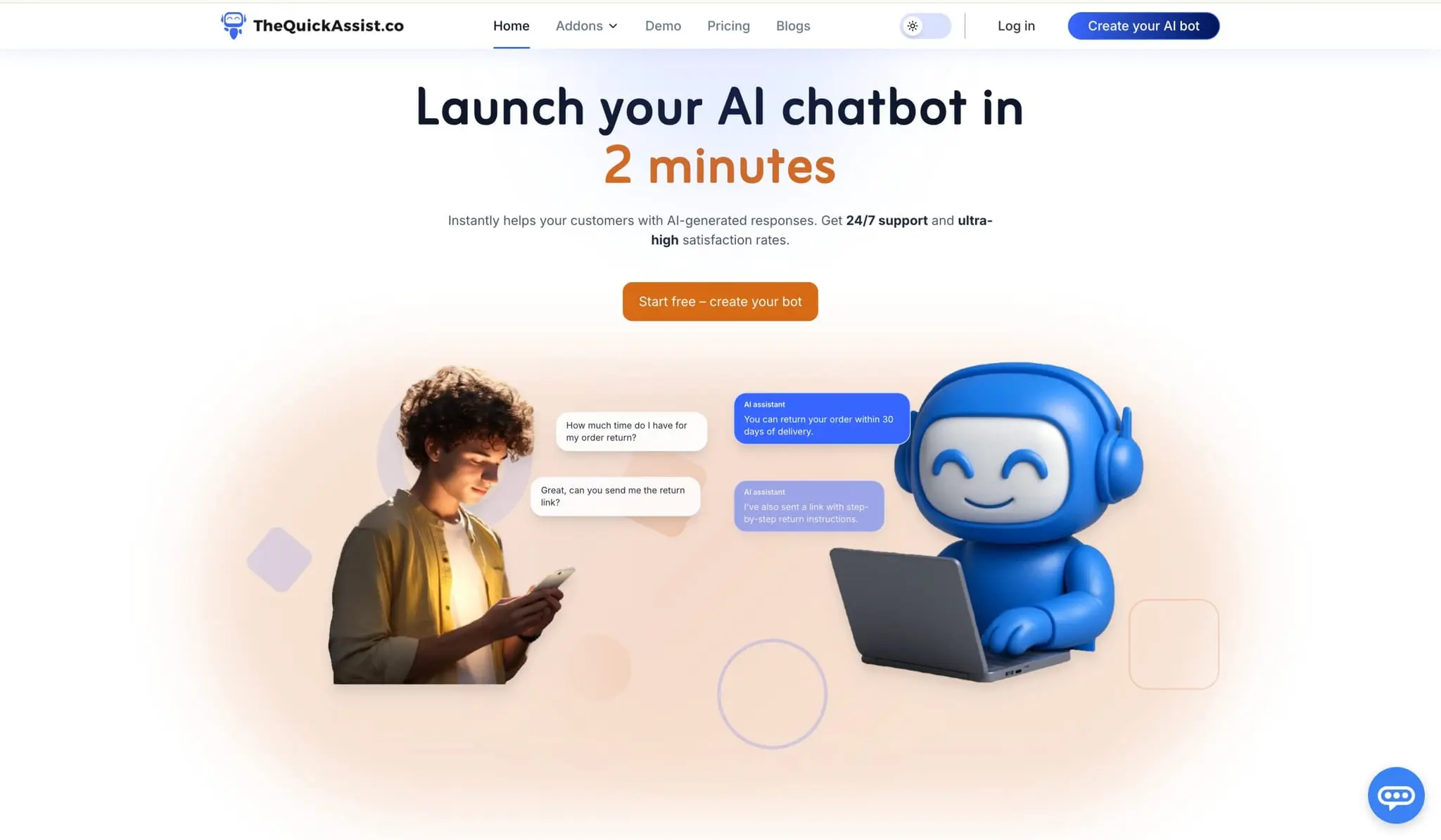 Screenshot 2 of TheQuickAssist