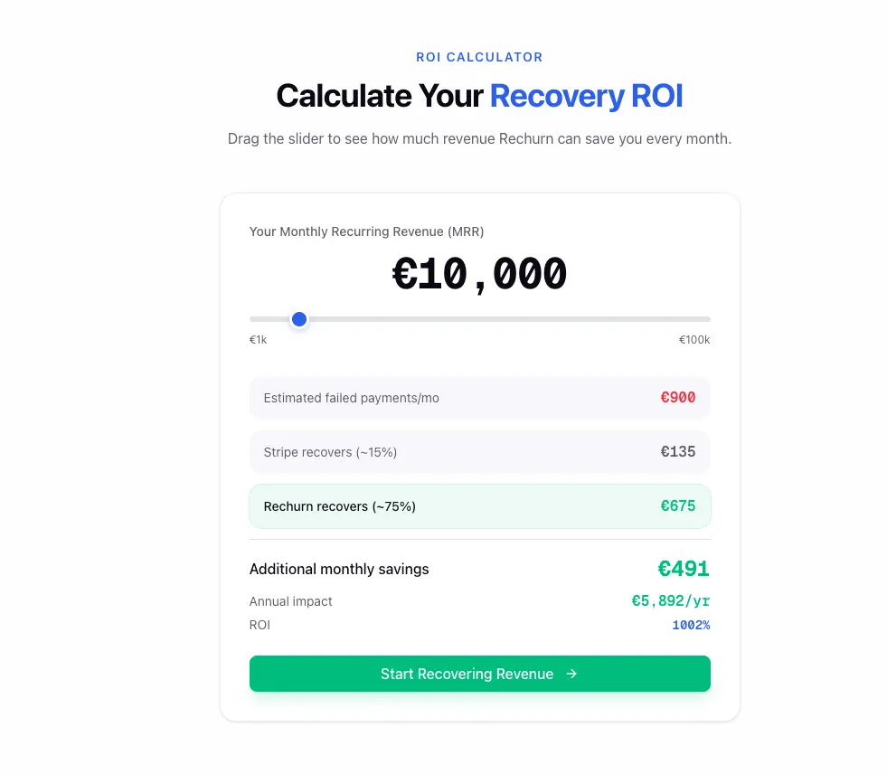 Screenshot 1 of Rechurn