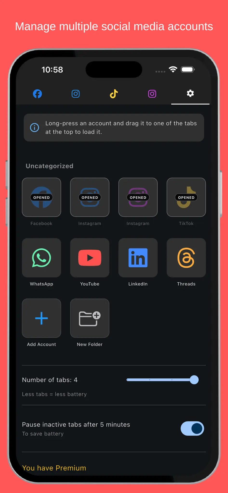 Screenshot 4 of SocialRouter – Multi Accounts