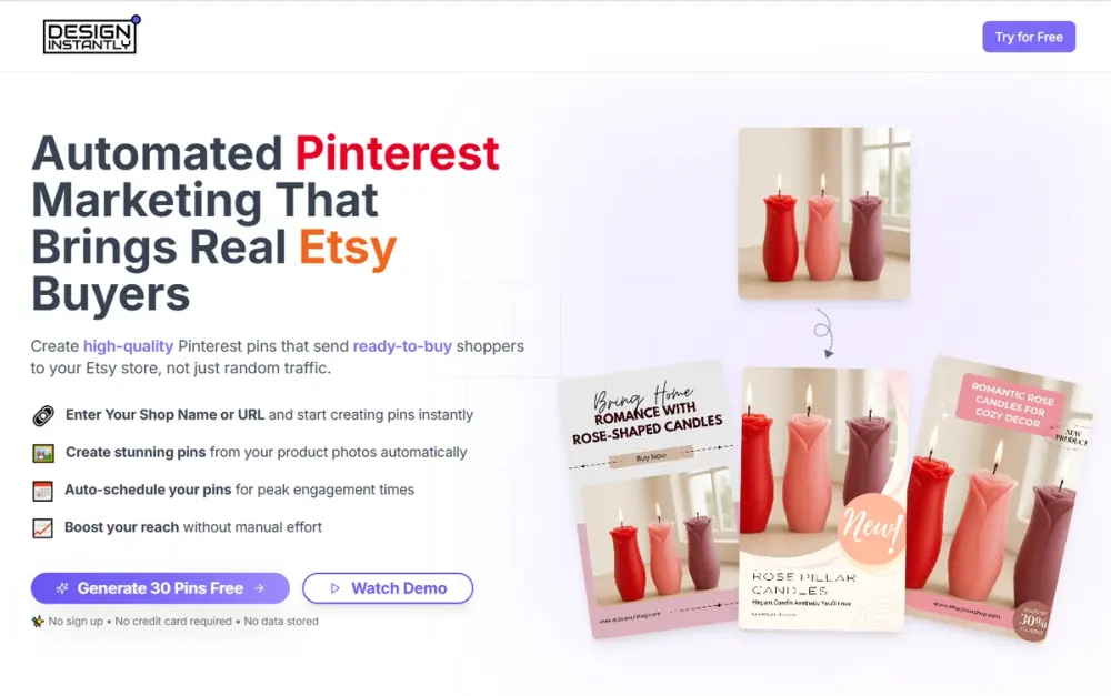 Screenshot 1 of Design Instantly