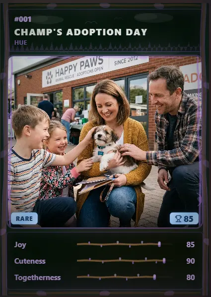 Screenshot 1 of HOFamely - Collectible Family Cards