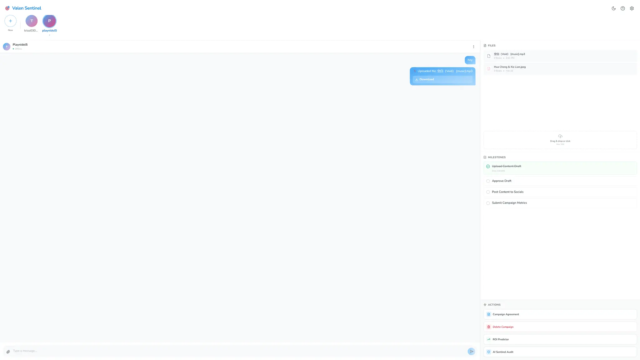 Screenshot 1 of Valen Sentinel