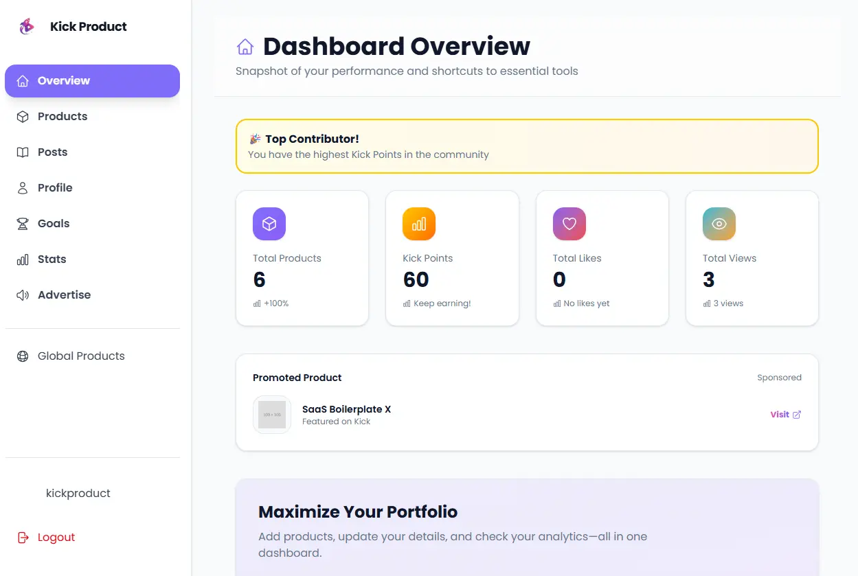 Screenshot 6 of Kick Product